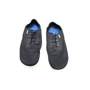 Olukai Men's Nohea Moku Black Mesh Sneakers Size 9.5